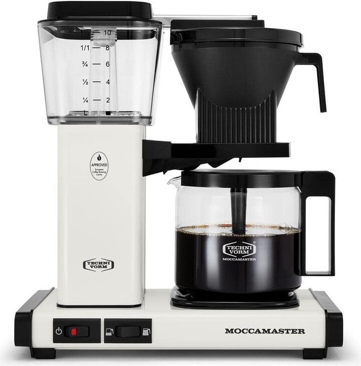 Moccamaster KBGV 10 Cup Off-White Drip Coffee Maker