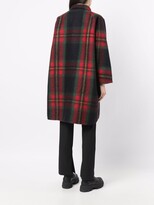 Thumbnail for your product : Sofie D'hoore Checked Single-Breasted Wool Coat
