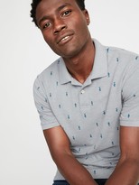 Thumbnail for your product : Old Navy Moisture-Wicking Printed Pro Polo for Men