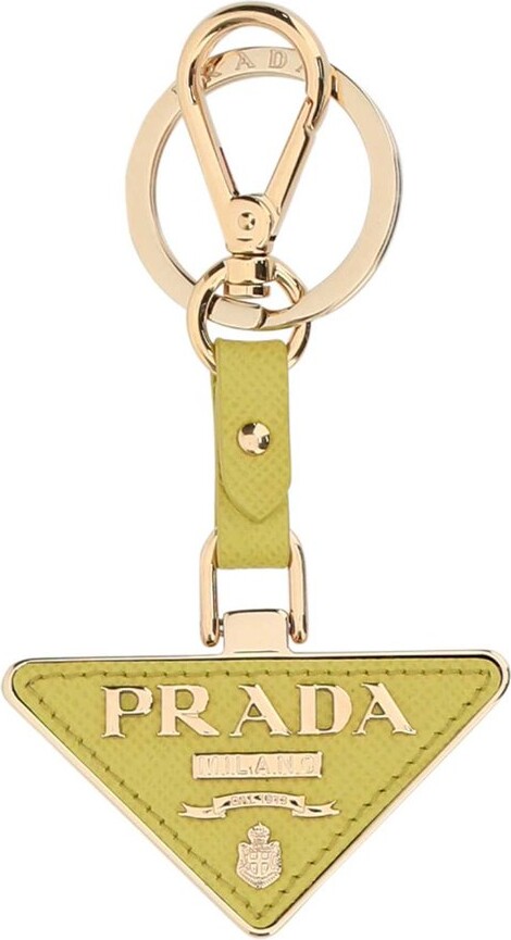 Prada Logo Keyring - ShopStyle
