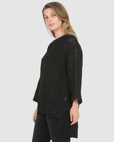 Thumbnail for your product : Faye Black Label - Women's Black Workwear Tops - Alison Top - Size One Size, 10 at The Iconic