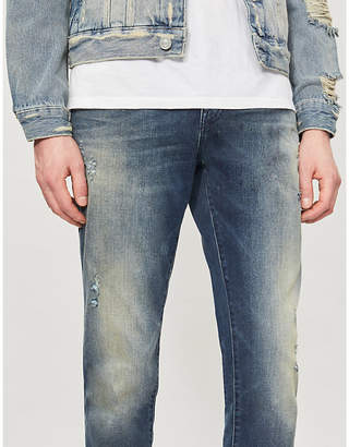 True Religion Roccco faded skinny jeans