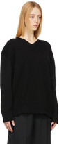 Thumbnail for your product : MM6 MAISON MARGIELA Black Elbow Patch Sweater