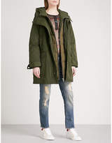 ZADIG & VOLTAIRE Karly quilted shell parka coat