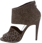 Thumbnail for your product : Pierre Hardy Leopard Print Suede Sandals