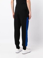 Thumbnail for your product : Helmut Lang Logo-Embroidered Cotton Track Pants