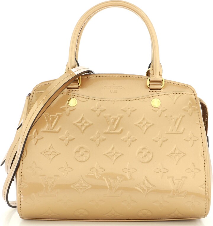 Louis Vuitton Beige Monogram Vernis Mat Shelton Bag - ShopStyle