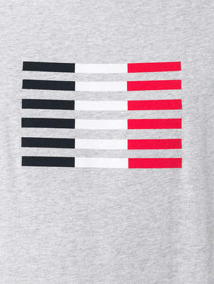 Moncler tri-colour stripe T-shirt
