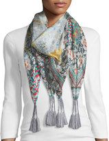 Thumbnail for your product : Johnny Was Monika Printed Silk Scarf, Multi Colors