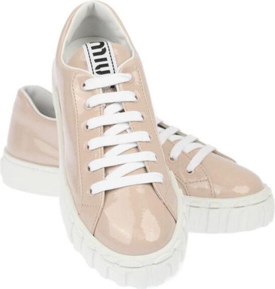Miu Miu Women's Pink Sneakers & Athletic Shoes | ShopStyle