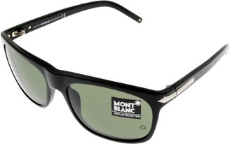 Montblanc Mont Blanc Sunglasses Unisex MB174 0B5 Black