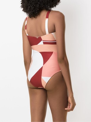 Adriana Degreas Printed Swimsuit