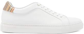 Paul Smith Basso Leather Low Top Trainers - Mens - White