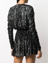 Thumbnail for your product : Saint Laurent Sequinned Mini Dress