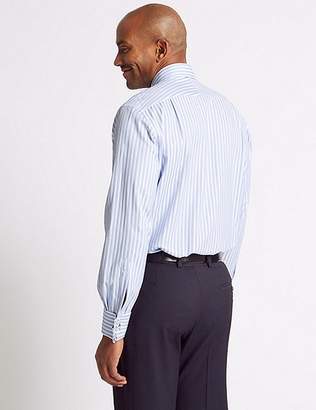 Marks and Spencer 2in Longer Pure Cotton Regular Fit Shirt