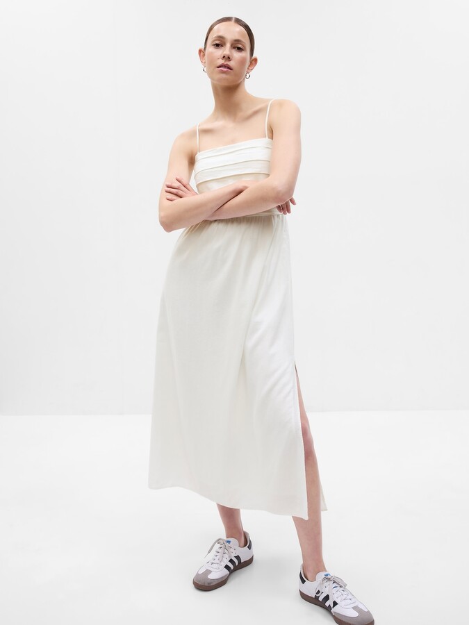 Petite Linen Dress | ShopStyle