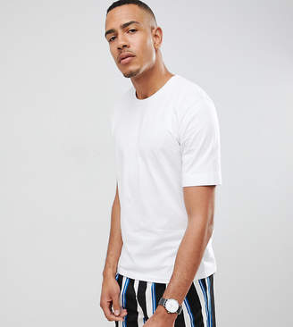Selected Drop Shoulder T-Shirt In Heavy Cotton