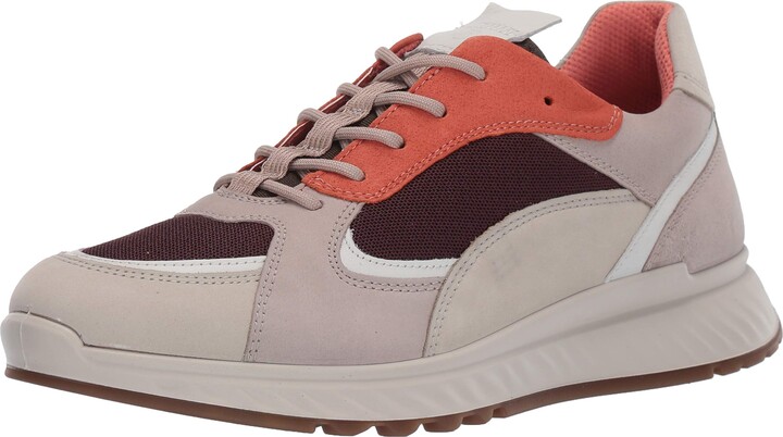 ecco orange sneakers