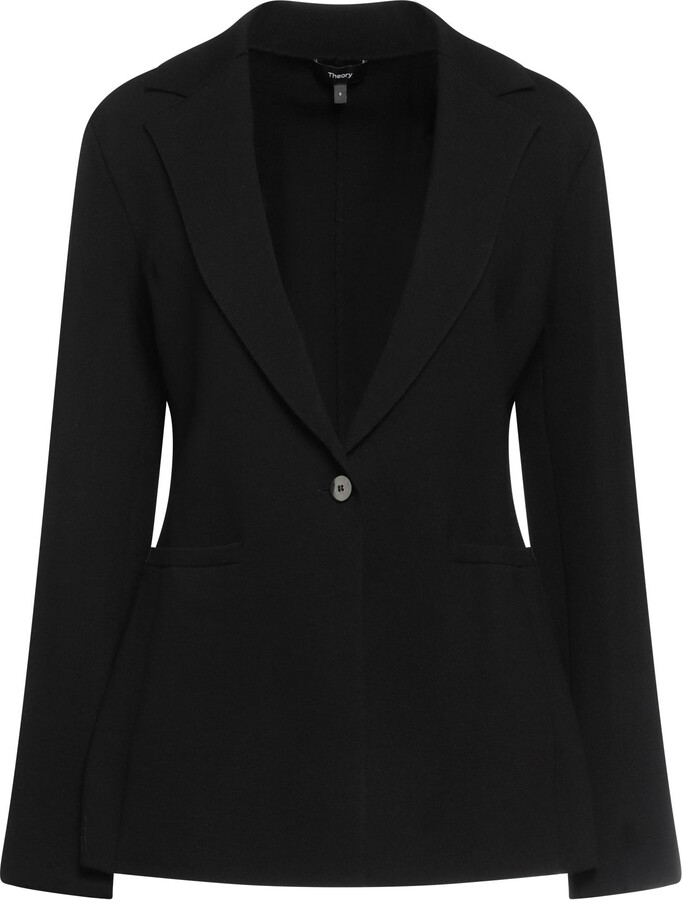 Theory Suit Jacket Black ShopStyle
