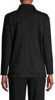 Thumbnail for your product : Eileen Fisher Stand Collar Zip-Up Jacket