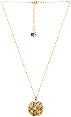 House Of Harlow Phoebe Quilted Pendant Necklace