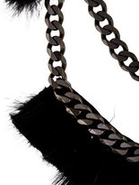 Thumbnail for your product : Lanvin Double Strand Feather Collar Necklace