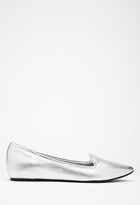 Thumbnail for your product : Forever 21 Pointed Faux Leather Flats