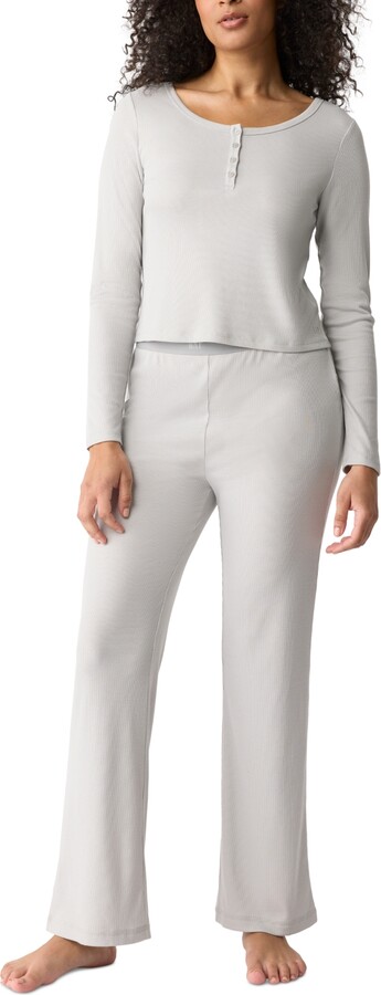 Gap GapBody Women's Long-Sleeve Rib Pajama Top