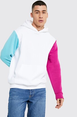 colour block pullover