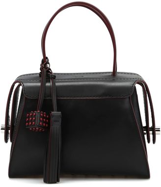 Tod's Twist Leather Small Bowling Bag