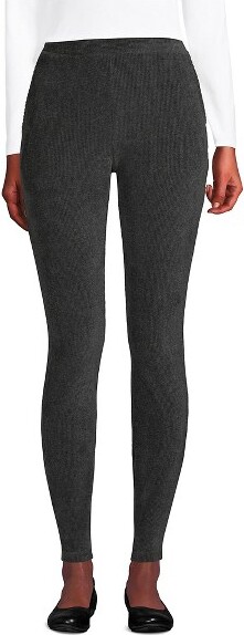 Lands' End Women's Tall High Rise Serious Sweats Fleece Lined Pocket  Leggings - Small Tall - Rich Coffee : Target