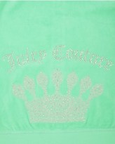 Thumbnail for your product : Juicy Couture Girls Logo Velour Filagree Crown Original Jacket