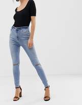 Thumbnail for your product : New Look ripped knee jeans