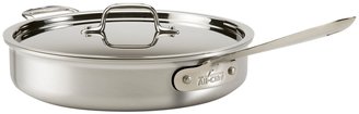 All-Clad 700362 Professional Master Chef 2 MC2 Stainless Steel Tri-Ply Bonded Cookware Set, 10-Piece, Silver