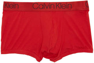 Calvin Klein Underwear Red Micro Boxer Briefs