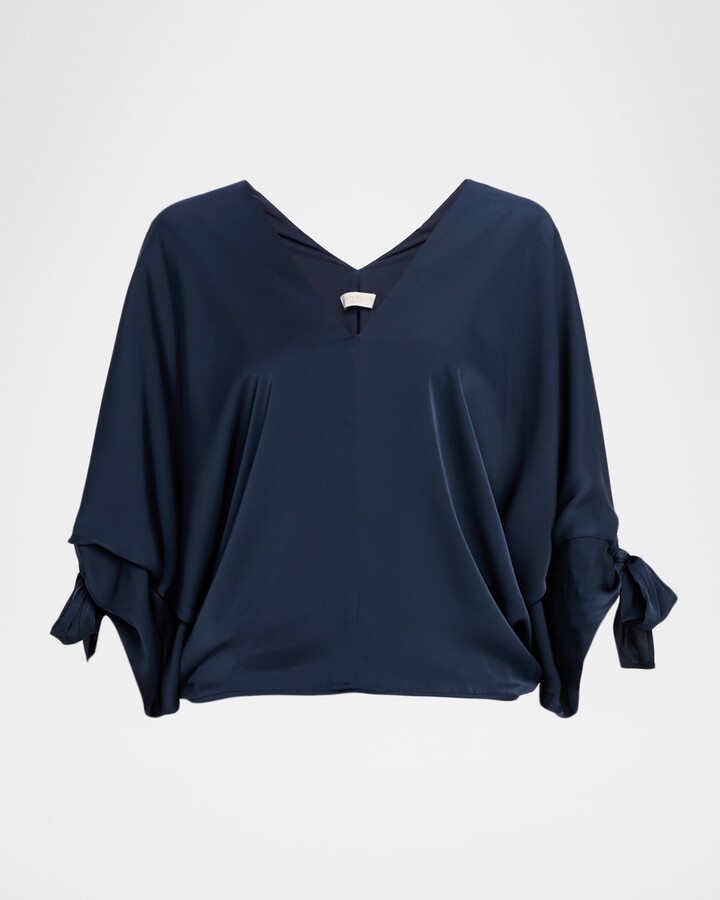 Ramy Brook Krista V-Neck Blouse