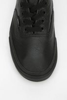 Thumbnail for your product : Vans Authentic Black Leather Low-Top Women‘s Sneaker