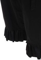 Thumbnail for your product : Noir Kei Ninomiya Silk Satin Pants W/ Straps