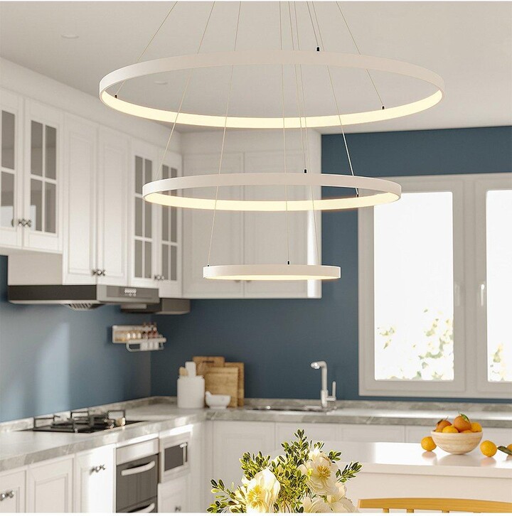 Living and Home Modern Tiered LED Ceiling Pendant Light ShopStyle