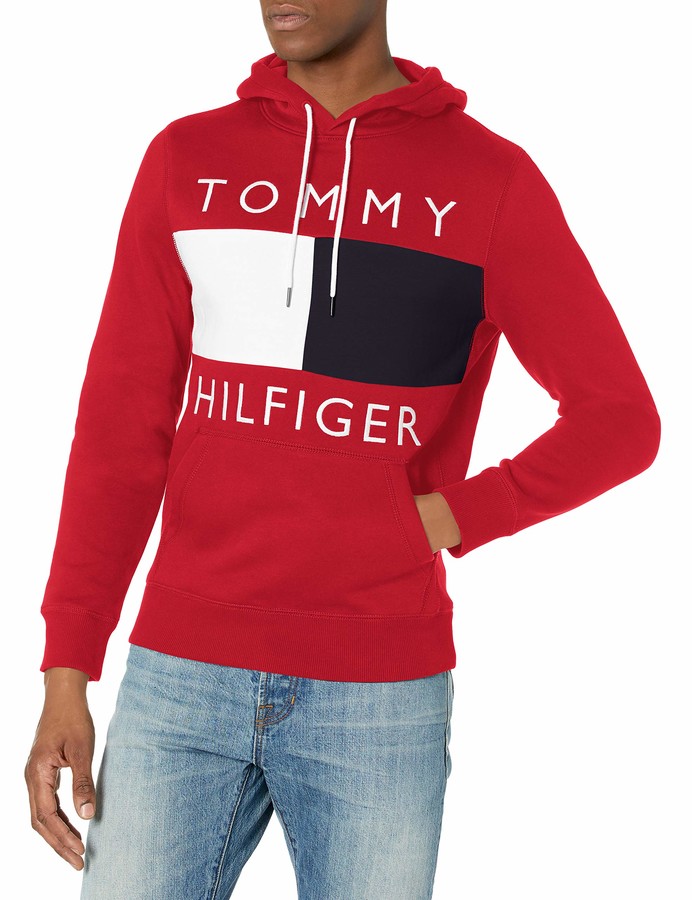 Tommy Hilfiger Red Men's Sweatshirts & Hoodies | Shop the world's largest  collection of fashion | ShopStyle