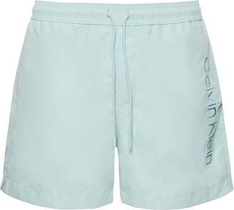 Calvin Klein Underwear Logo Embroidery Tech Swim Shorts