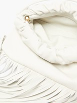 Thumbnail for your product : Bottega Veneta The Fringe Pouch Leather Shoulder Bag - White