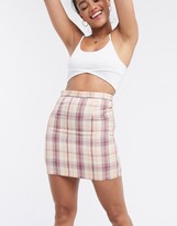 Thumbnail for your product : Daisy Street skirt in 90's check