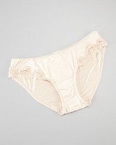 Thumbnail for your product : Hanro Scarlett Lace-Trim Satin Camisole, Natural