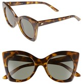 Thumbnail for your product : Le Specs Women's 'Savanna' 51Mm Sunglasses - Tort