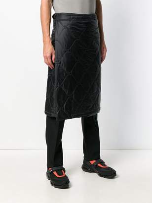 Our Legacy quilted sarong