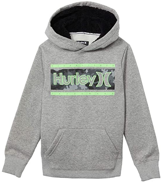 hurley gray hoodie
