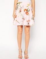Thumbnail for your product : Ted Baker Botanical Bloom Flared Skirt
