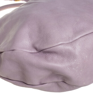 Marc by Marc Jacobs Lavender Leather Classic Q Hillier Hobo