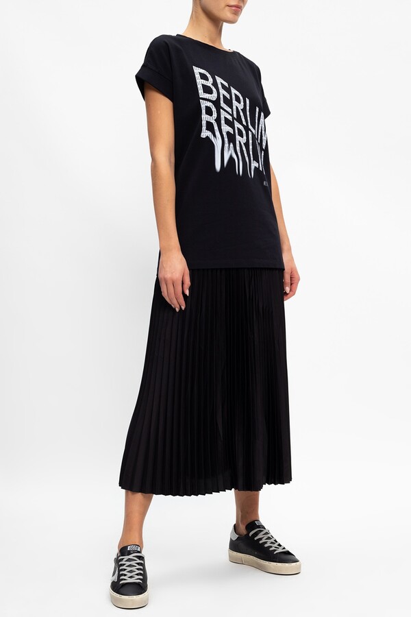 Vendedor mini soplo AllSaints 'Berlin' Logo T-shirt Women's Black - ShopStyle
